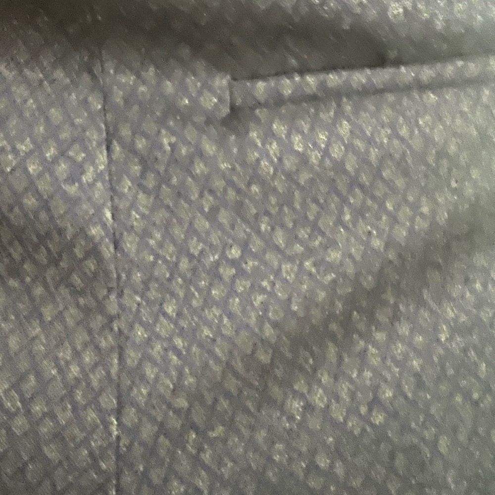 NWT Theory Navy and Gray Patterned Trousers - Picture 7 of 11